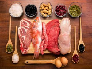 میزان مصرف پروتئین در وعده غذایی - میزان مصرف درشت‌مغذی‌ها در وعده غذایی